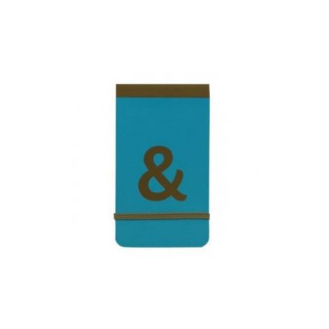 Notes Incood 16.5x9.5cm/60 linia, Niebieski